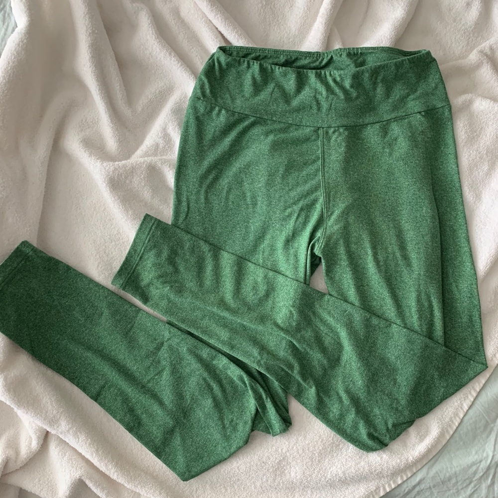 LuLaRoe leggings (heather green)